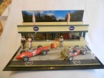 Ricardo Rodriguez and Phil Hill Monza 61, paper and cardboard models and diorama.jpg