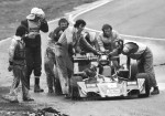 Pace, Martini Brabham Alfa Romeo BT45, retires from the race on lap eight with a fuel pump problem, Brands Hatch, Race of Champions, 1976..jpg