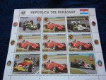 jezdci Paraguay-Mini-Sheet-MNH-Auto-Racing-numbers-unknown.jpg