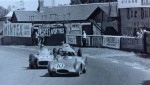 GB 1955 Jack Brabham 40 in the Cooper-Bristol T40 with 14 Karl Kling in the Mercedes W196.jpg