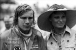 1978 - James Hunt with Suzy Miller - British GP.jpg