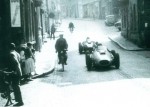 1960 belgie Willy Mairesse and W. Von Trips crossing Stavelot on their Ferraris D246.jpg